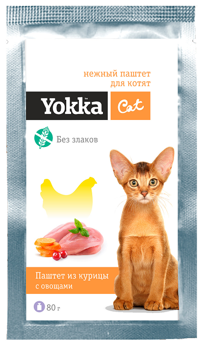Корм для кошек YokkaCat Kitten Chicken
