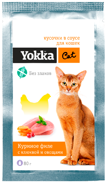 Корм для кошек YokkaCat Chicken