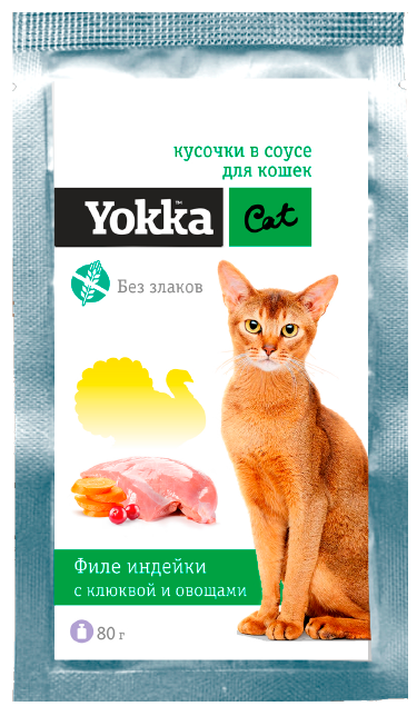 Корм для кошек YokkaCat Turkey